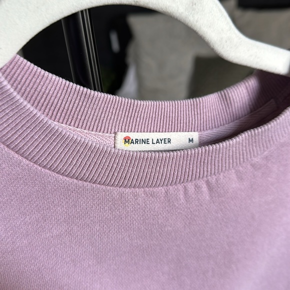 Marine Layer pink “distressed” sweater - Picture 3 of 3